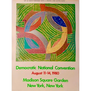 Frank Stella, Democratic National Convention Poster, August 11-14 1980 For Sale