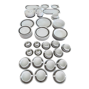 1970s Vintage Hussar by Thomas Thohus China Set- 73 Pieces