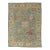 Vintage Blue Colorful Oushak Rug - 9'00 X 11'10 For Sale