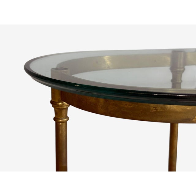 Metal LaBarge, German Modern, Console Table, Brass, Glass, Germany, 1970s For Sale - Image 7 of 12