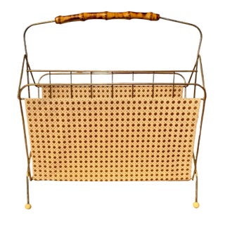 Mid-Century Magazine Rack, 1950s For Sale