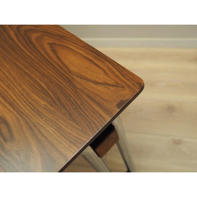 Italian Walnut Coffee Table, Italy, 1970s For Sale - Image 6 of 13