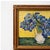 Vintage Impressionist Blue Iris Still Life Oil Painting Signed “Kingston” in Ornate Gold Frame For Sale In West Palm - Image 6 of 6
