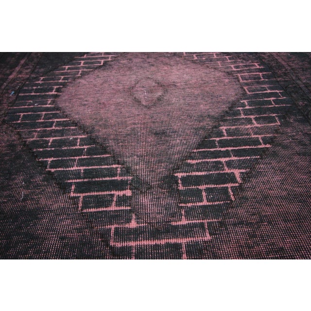 Vintage Turkish Area Rug With Modern Industrial Luxe Style - 04'02 X 05'11 For Sale - Image 4 of 7