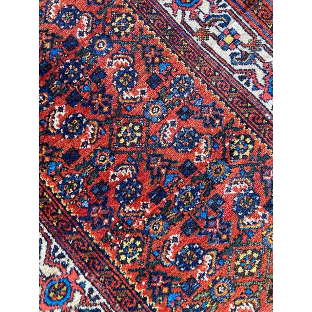 Vintage Hamadan Runner Rug, 1940s For Sale - Image 9 of 18