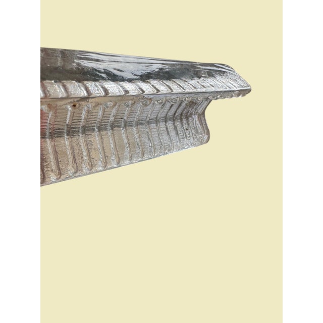 1970s Glass & Brass Model 8971 Wall Lights, Set of 2 For Sale - Image 5 of 9