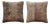 Muted Turkish Rug Pillow Cover 24'' X 24'' - Set of Two For Sale