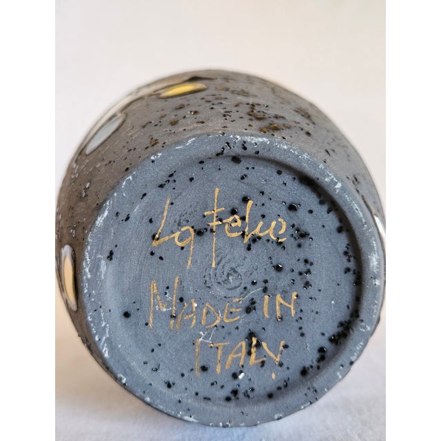 Ceramic MCM Miro' Ceramic Vase, Made in Italy For Sale - Image 7 of 8