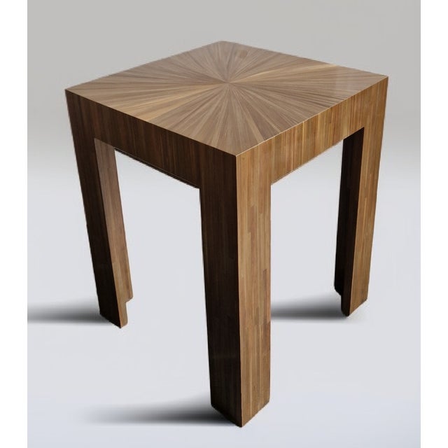 Art Deco Straw Marquetry Coffee Table from Benoît Cazes, 2023 For Sale - Image 18 of 18