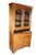 Farmhouse Antique Oak Stepback Farmhouse Hutch Cupboard Pie Safe Kitchen Cabinet For Sale - Image 3 of 14