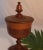 Mid 20th Century Vintage Turned Wooden Lidded Pedestal Bowl For Sale - Image 5 of 8