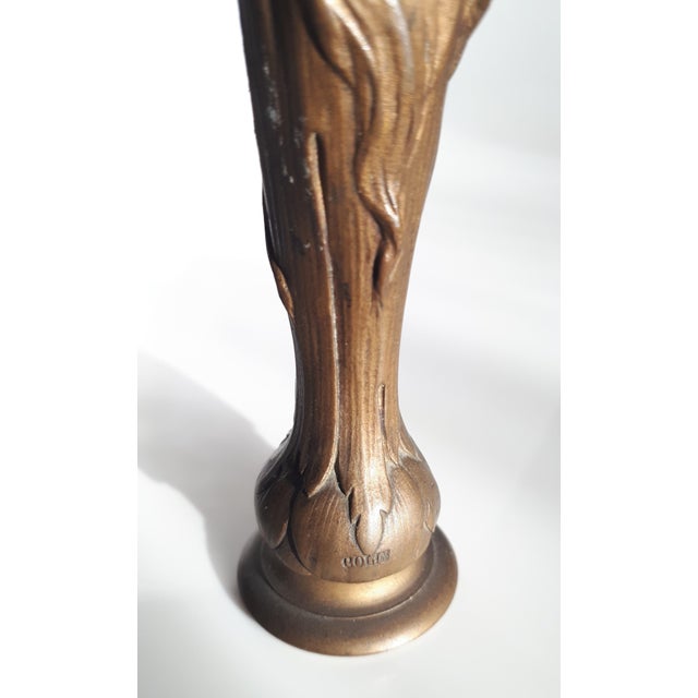 Ophelia in Gilt Bronze by Maurice Bouval, 1890s For Sale - Image 12 of 16