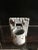 Modern Japanese Hagiware Ceramic Wall Vase For Sale - Image 4 of 5