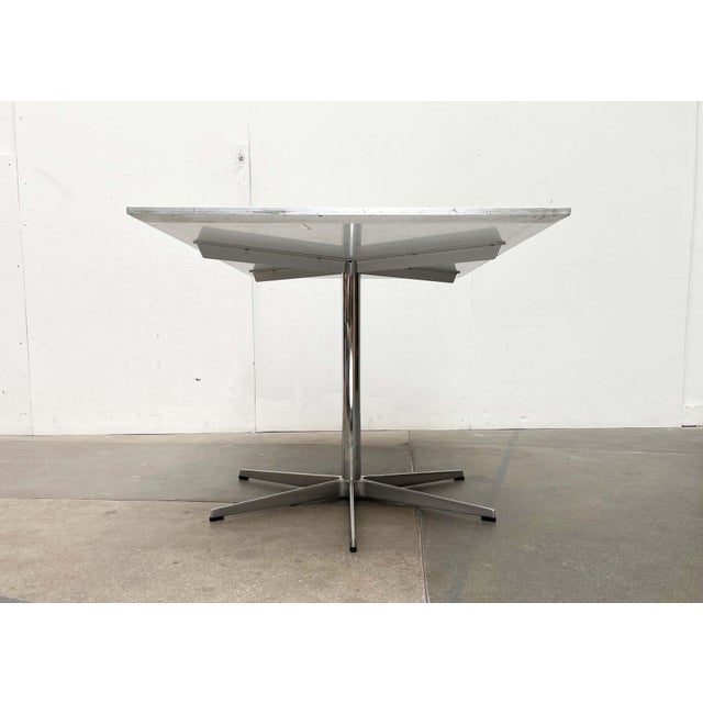 1980s Mid-Century Modern Danish Minimalist Table by Piet Hein, Bruno Mathsson, Arne Jacobsen for Fritz Hansen, 1980s, 1984 For Sale - Image 5 of 18