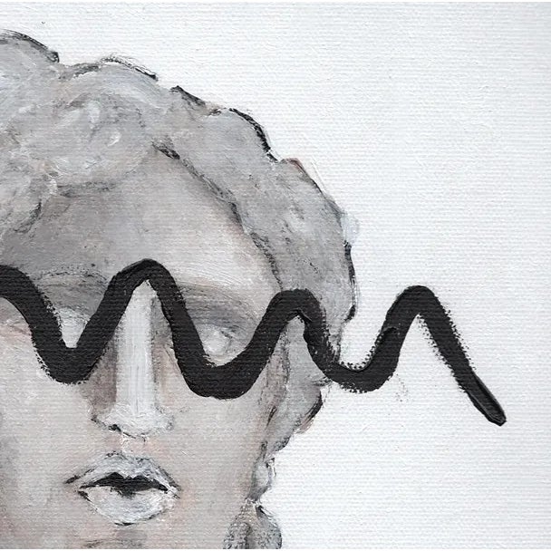 Modern "Seeing Waves Sculpture" Fine Art Print by Elle Yount For Sale - Image 3 of 3