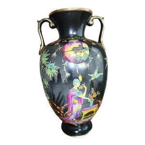 1920s Art Deco Sylvac Love Birds Vase