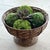 Oversized 21" Round Statement Bowl: An impressive 21-inch wide, 11.5-inch deep bowl woven with a chunky, thick water...