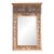 Vintage Italian Neoclassical Hand-Carved Wood Trumeau Wall Mirror, 1950s For Sale
