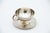 Embossed Teacup with Guilloche Silver Saucer For Sale - Image 3 of 3