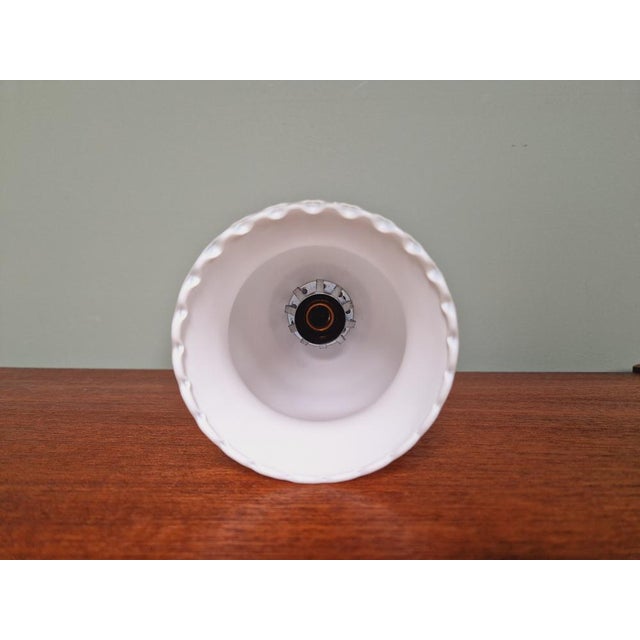 Opaline Glass Tripoid Table Lamp, 1960s For Sale - Image 11 of 17