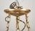 Mid 20th Century Restored Frosted Etched Glass Bowl Brass Chain Pendant Light For Sale - Image 9 of 12