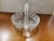 1980s 1980s Heavy Vintage Crystal Sawtooth Edge Handled Basket For Sale - Image 5 of 7