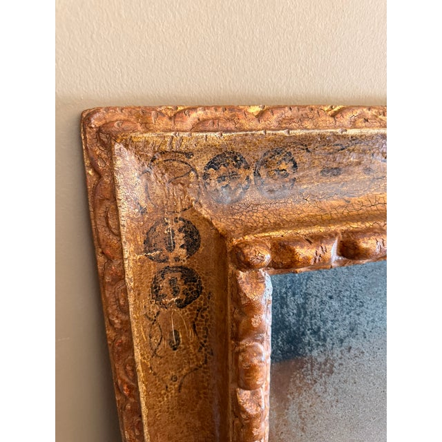 Baroque Style Gilt Lacquered Mirror by Stephen Cavallo For Sale In Atlanta - Image 6 of 14