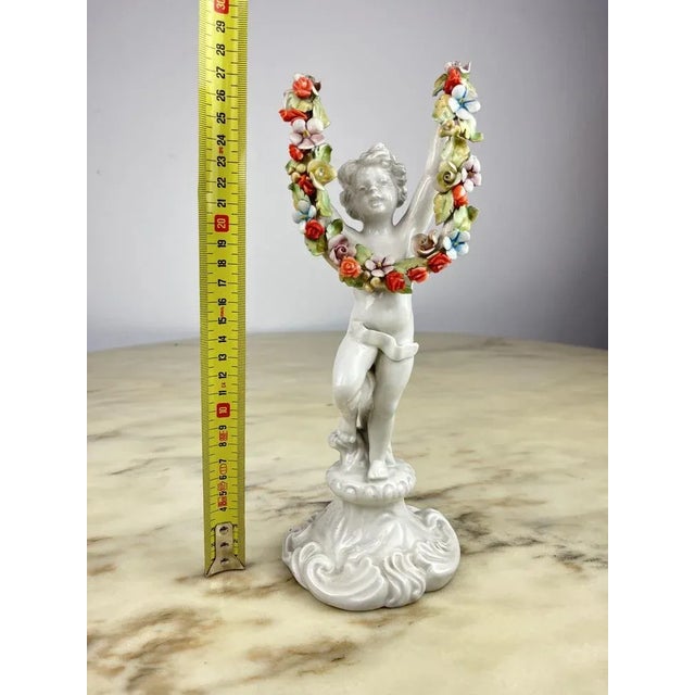 Porcelain Figurine, Italy, 1940s For Sale - Image 9 of 10