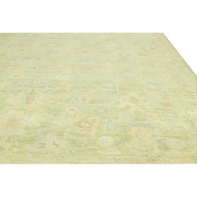 Traditional Persian Handwoven Sultanabad Area Rug 12'9" X 32'5" For Sale - Image 3 of 13