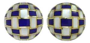 Late 20th Century Pair of T & Co Angela Cummings Earrings