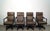 Set of four Hollywood Regency executive conference chairs for sale. These were manufactured by high-end office furniture...