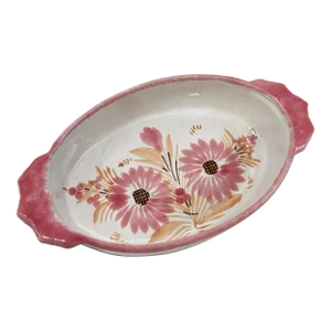Vintage Les Plats Du Chef French Ceramic Ramekin Dish