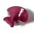 1960s Vintage Venetian Art Glass Vide Poche, Cranberry Pink and Opal Mauve, Midcentury For Sale - Image 5 of 5