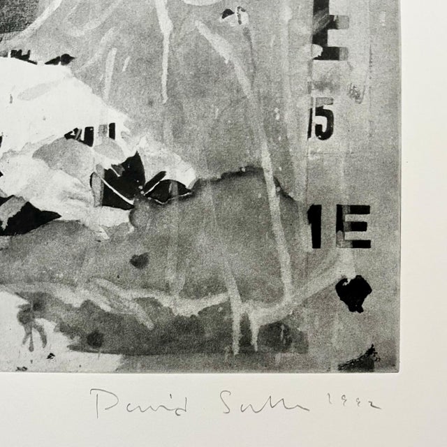 Black David Salle, David Salle Photogravure Heliogravure "Lucky" Pictures Generation Signed Print, 1992 For Sale - Image 8 of 8