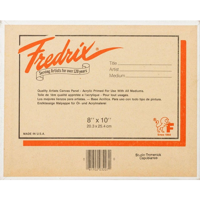 Red Domenick Capobianco Acrylic Paintings, 2 For Sale - Image 8 of 9