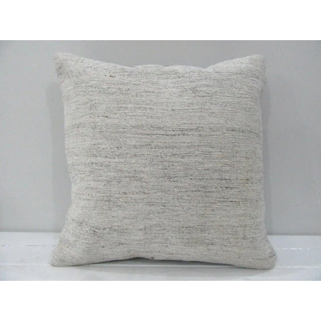Handmade Turkish Kilim Pillow Cover For Sale - Image 4 of 4