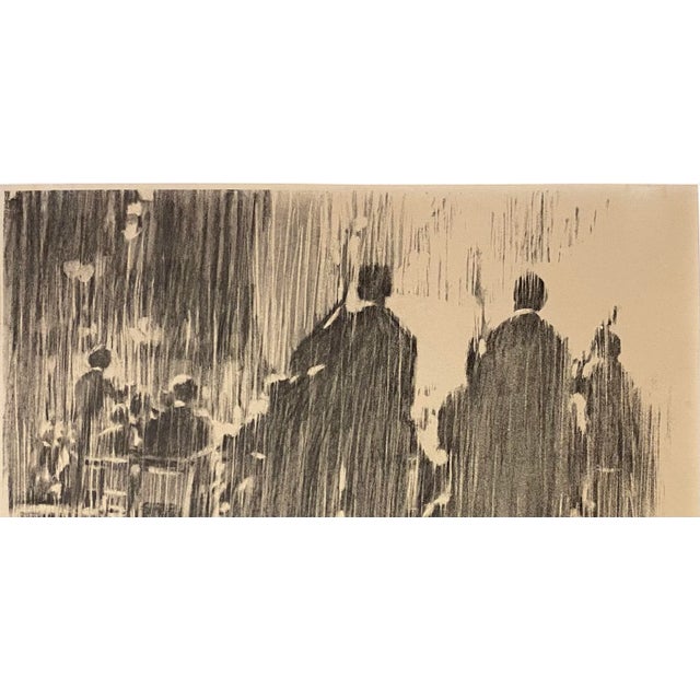 American Lithograph Titled "In Concert" by Edna Glaubman For Sale - Image 3 of 7