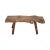 Rustic Slab Wood Coffee Table Bench For Sale