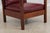 Gustav Stickley Antique Mission Oak Burgundy Leather Reclining Morris Chair For Sale - Image 9 of 15