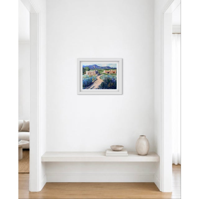 Modern Expressionist Southwest Oil Painting Landscape For Sale - Image 3 of 9