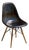 Black Eames Chair in Resin, 2000 For Sale
