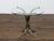 French Art Deco 1930s Steel and Brass Drinks Table with Glass Top, Splaying Legs For Sale - Image 9 of 10