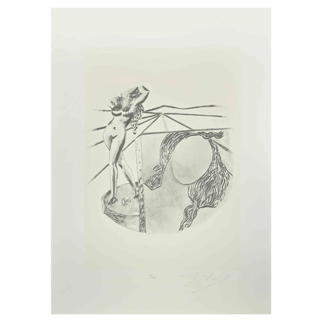 Salvador Dalì, The Dance, Lithograph, 1980 For Sale