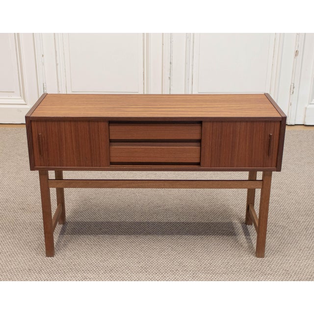 Scandinavian Entrance Cabinet attributed to Bertil Fridhagen, 1950s For Sale - Image 10 of 10