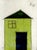 Wood Encaustic Collage Installation by Gina Cochran - "Tiny Dwellings" Series - The Whole Village - Set of 8 For Sale - Image 7 of 10