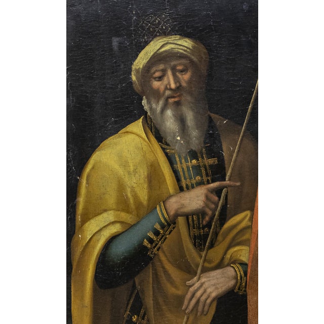 Flemish School Artist, Ecce Homo, 17th Century, Oil on Canvas For Sale - Image 4 of 6