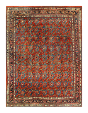 Pasargad Late 19th Century Antique Persian Bidjar Hand-Knotted Rug - 8′ × 11′