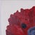 Mid-Century Modern Mid Century Oil Painting of a Red Poppy Flower For Sale - Image 3 of 6