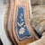Textile Vintage Victorian Tufted Velvet Lounge Chair With Carved Wooden Accents For Sale - Image 7 of 10