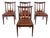 Brasilia Dining Chairs in Teak with Brown Vinyl Seats from G-Plan, 1960s, Set of 4 For Sale